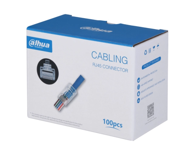 DAHUA_ PFM976-531-PT UTP CAT5E 15U inča Pass Through RJ45 Connector 