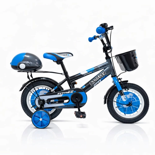 Dečija bicikla 12'' Fitness Plavo-Sivi