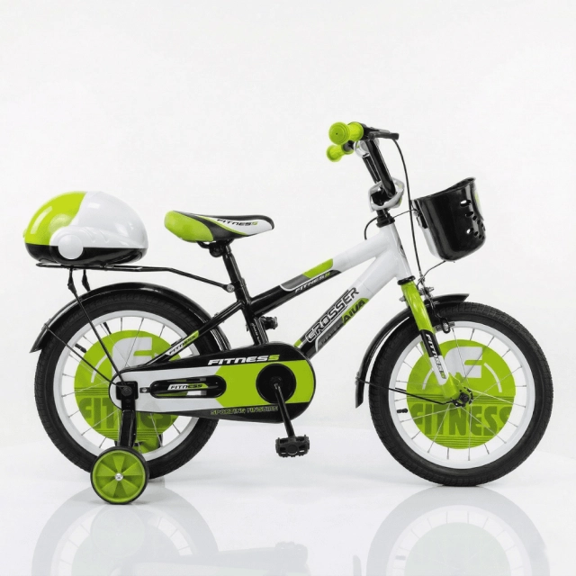 Dečija bicikla 16'' Fitness Crno - Zelena