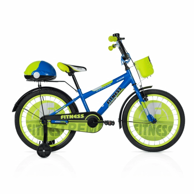 Dečija bicikla 20'' Fitness plavo-zeleni