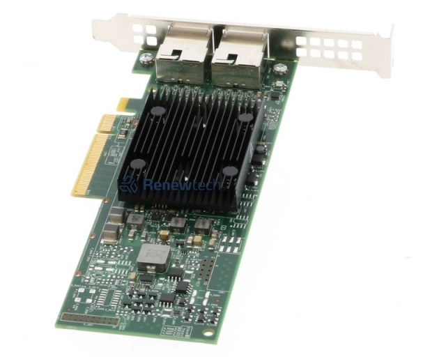DELL 540-BBUO Broadcom 57416 Dual Port 10Gb, Base-T, PCIe Adapter, Full Height 