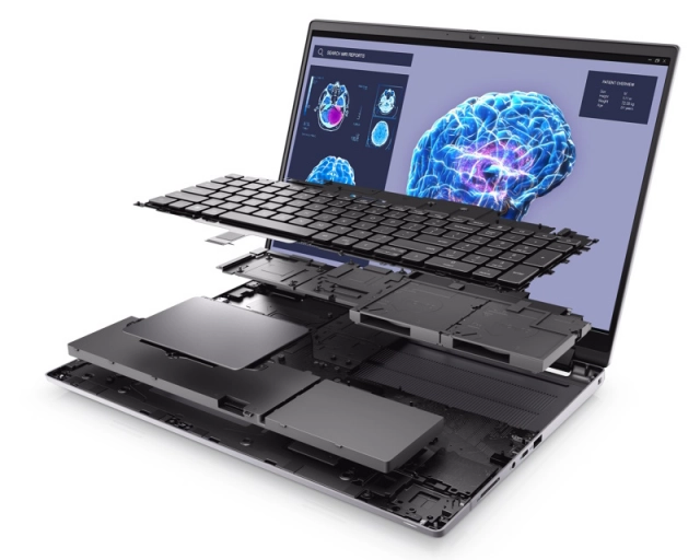 DELL Precision M7680 16 inch FHD+ 500nits i9-13950HX 32GB 1TB SSD RTX 3050 12GB Backlit FP SC Win11Pro 3yr ProSupport laptop 