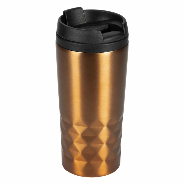 DIAMOND, čaša za poneti, 300 ml, bakarna