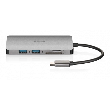 Docking D-Link DUB-M810 8in1 USB-C - HDMI/USB3.0x2/CR/PD/GLAN second image