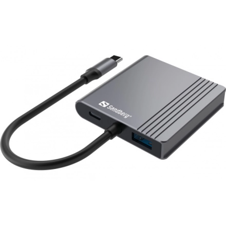 Docking station Sandberg USB-C Dock 2xHDMI+USB+PD 136-44 second image