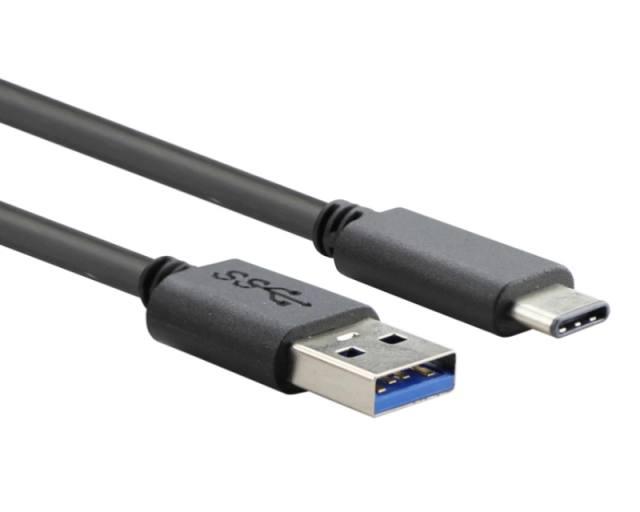 E-GREEN Kabl 3.0 USB A - USB 3.1 tip C M/M 2m crni 