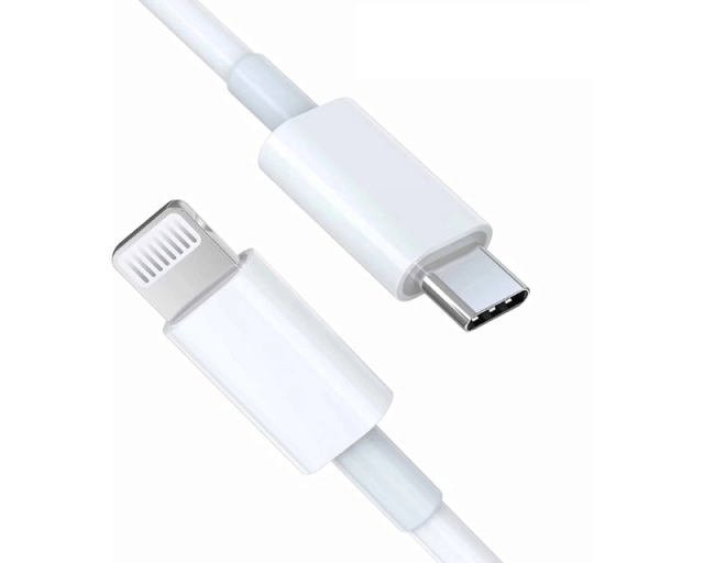E-GREEN Kabl 3.1 USB tip C na iPhone Lighting 5,6,7 2.4 A, 2m beli 