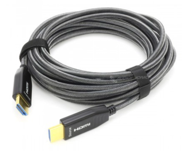E-GREEN Optički Kabl HDMI 2.0 M/M 15m crni 