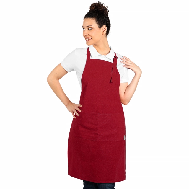 ECO CHEF, kecelja, 180 g/m2, bordo