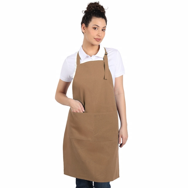 ECO CHEF, kecelja, 180 g/m2, svetlo braon