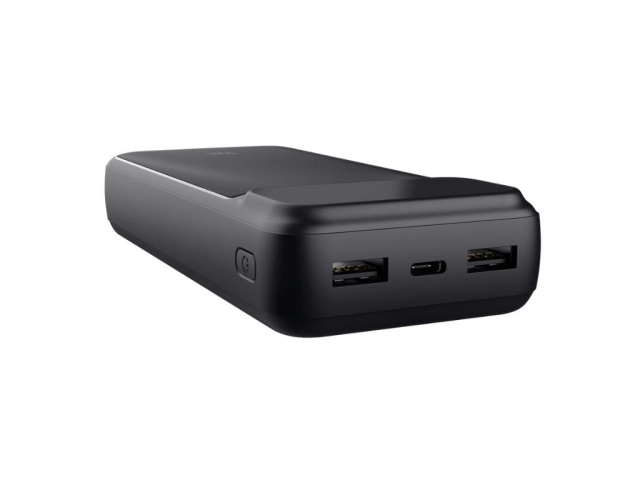 Eksterna baterija TRUST AVALA 20.000 PD Powerbank/LCD/crna