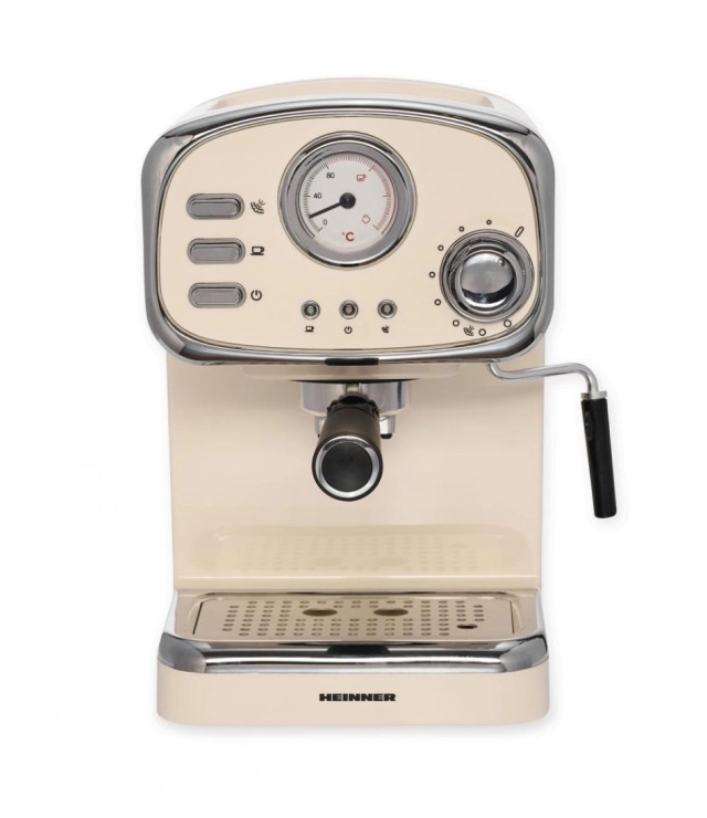 Espresso aparat HEINNER Retro HEM-1100CR 15bar/1,25l second image
