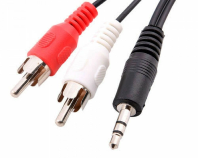 FAST ASIA Audio kabl (3,5mm stereo jack na 2 RCA jack) 10m 