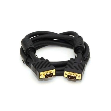 FAST ASIA Kabl VGA  M/M 3m HQ feritno jezgro crni 