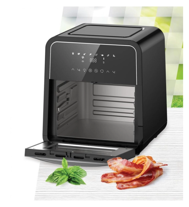 Friteza Air Fryer HEINNER MASTERFRY HAF-B12BK2000/mini rerna/2000W second image