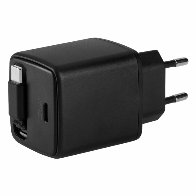 GANT 30W, zidni punjač 30w, crni