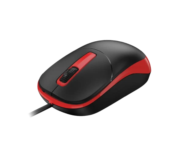 GENIUS DX-123 USB Optical crno-crveni miš 