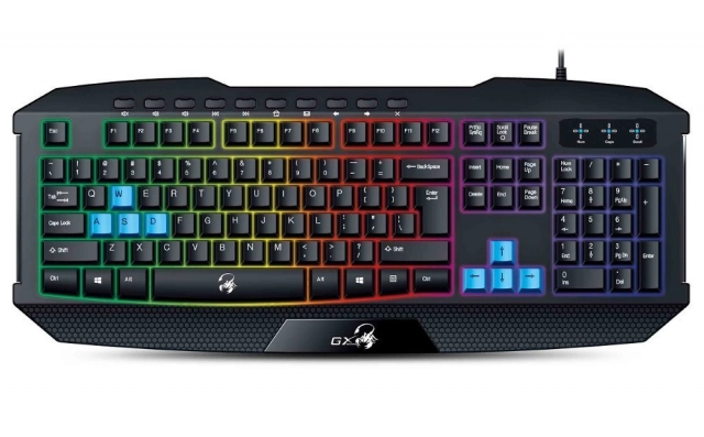 GENIUS K215 Scorpion Gaming USB US crna tastatura  second image