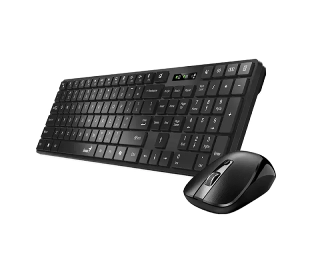GENIUS SlimStar 8250 Wireless USB YU crna tastatura+ miš 