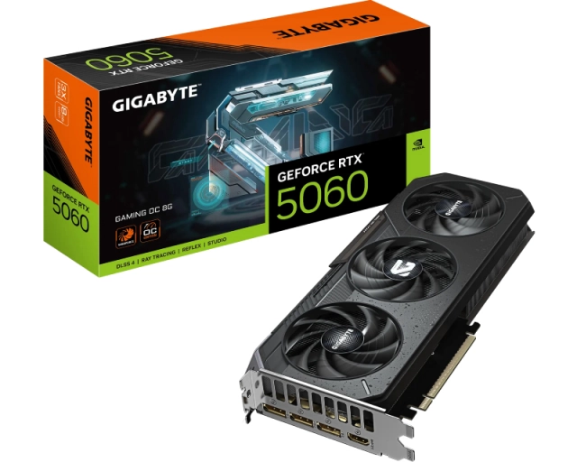 GIGABYTE nVidia GeForce RTX 5060 GAMING 8GB 128bit GV-N5060GAMING OC-8GD rev. 1.0 grafička karta second image