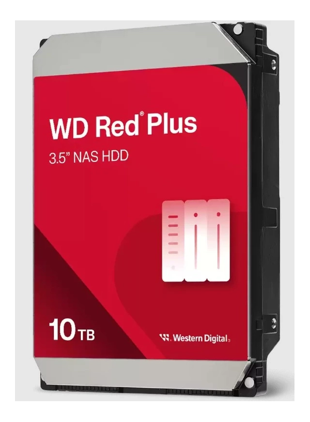 HDD WD 10TB WD100EFGX Red Plus NAS 7200RPM 512MB