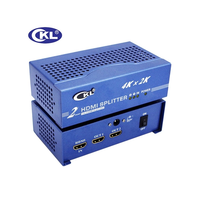 HDMI spliter CKL HD-9242 1-IN/2-OUT, Fully HDMI 1.4 Compliant up to 1080p HDTV