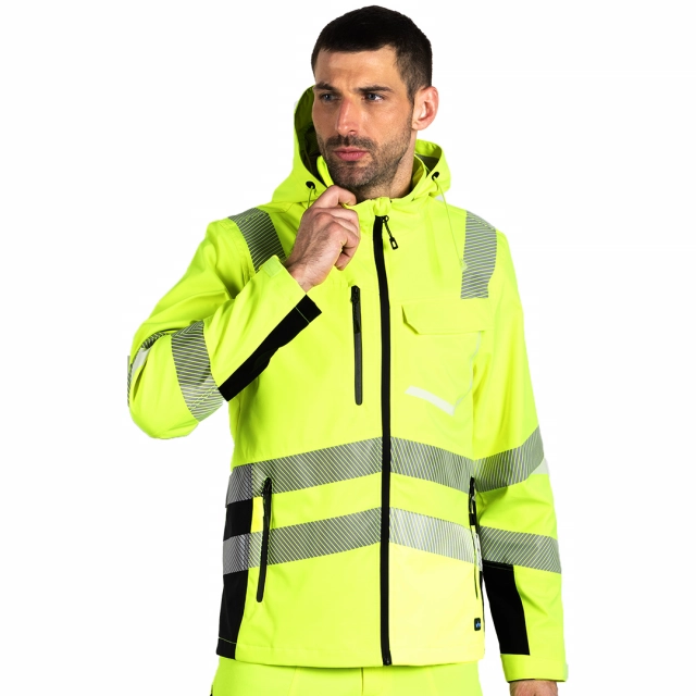 HI-VIZ JACKET, sigurnosna radna jakna, neon žuta L