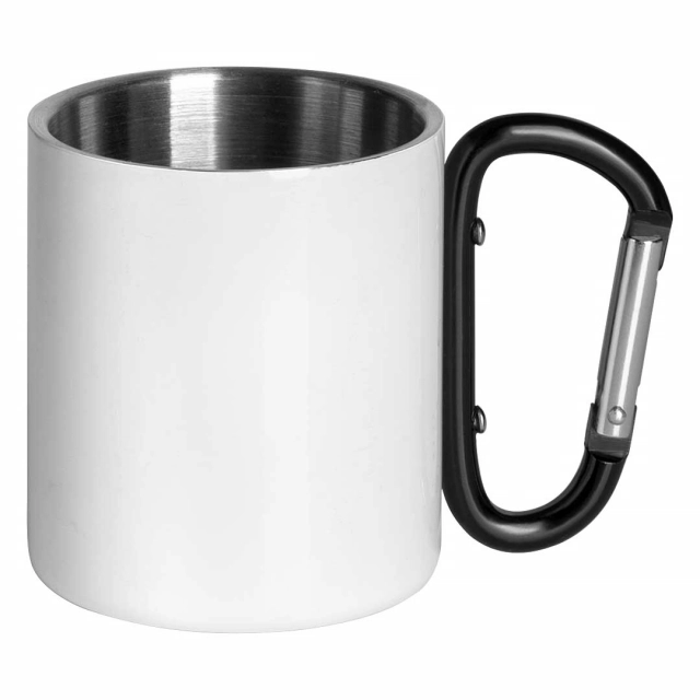 HIKE SUBLI, metalna šolja za sublimaciju, 200 ml, crna