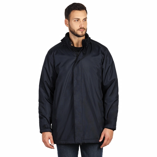 HILL, unisex jakna sa kapuljačom, plava XXL