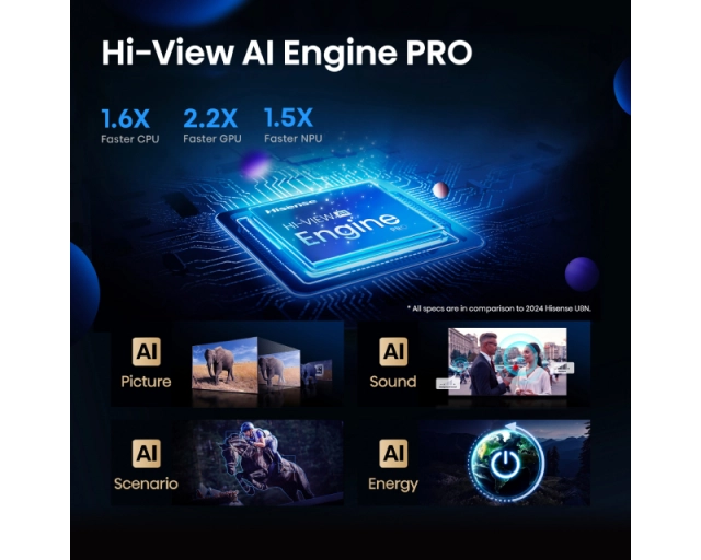 HISENSE 100 inča 100U7Q Mini-LED 4K UHD Smart TV  second image