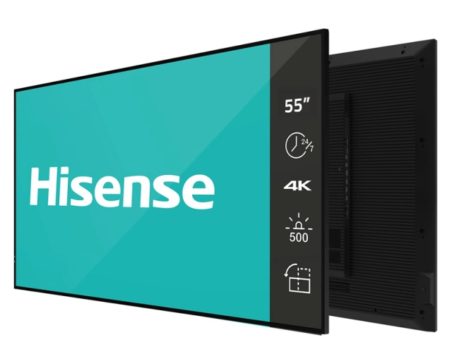 HISENSE 55 inča 55DM66D 4K UHD 500 nita Digital Signage Display - 24/7 Operation  second image