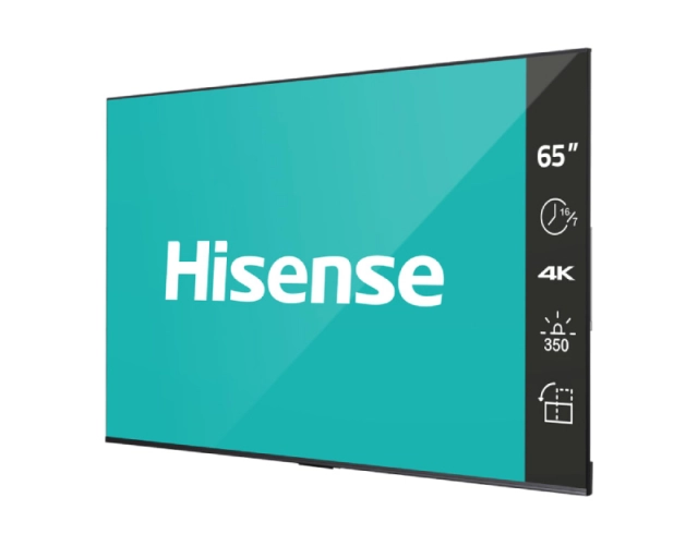 HISENSE 65 inča 65DP30FE 4K UHD 350 nita Digital Signage Display - 16/7 Operation 