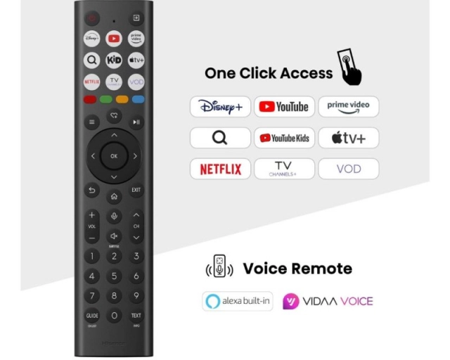 HISENSE 75 inča 75E8Q Mini-LED 4K UHD Smart TV  second image