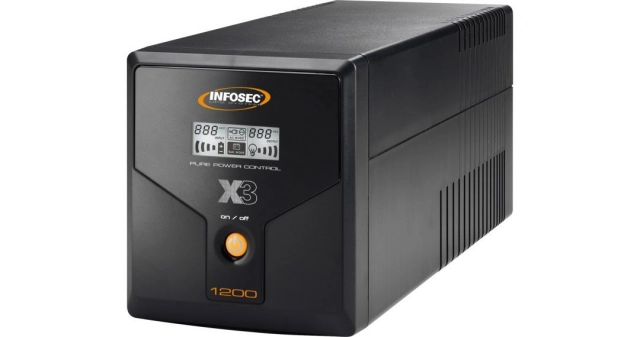 INFOSEC COMMUNICATION X3 EX 1200 LCD USB FR/SCHUKO  second image