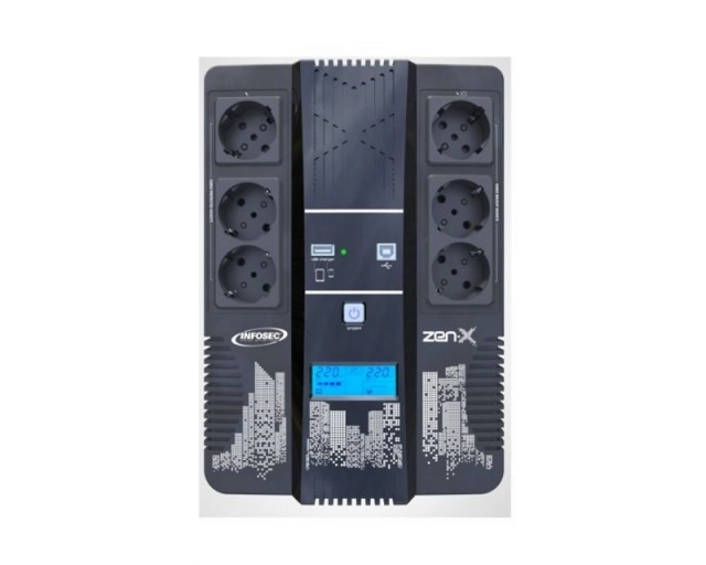 INFOSEC COMMUNICATION Zen-X 800 FR/SCHUKO UPS  second image