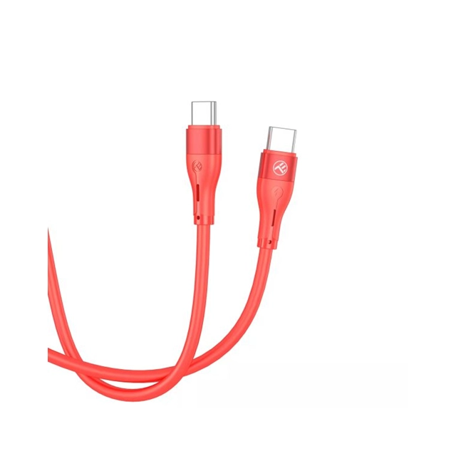 KABAL TYPE C TO LIGHTNING TELLUR SILLICONE PD30W 1M CRVENI