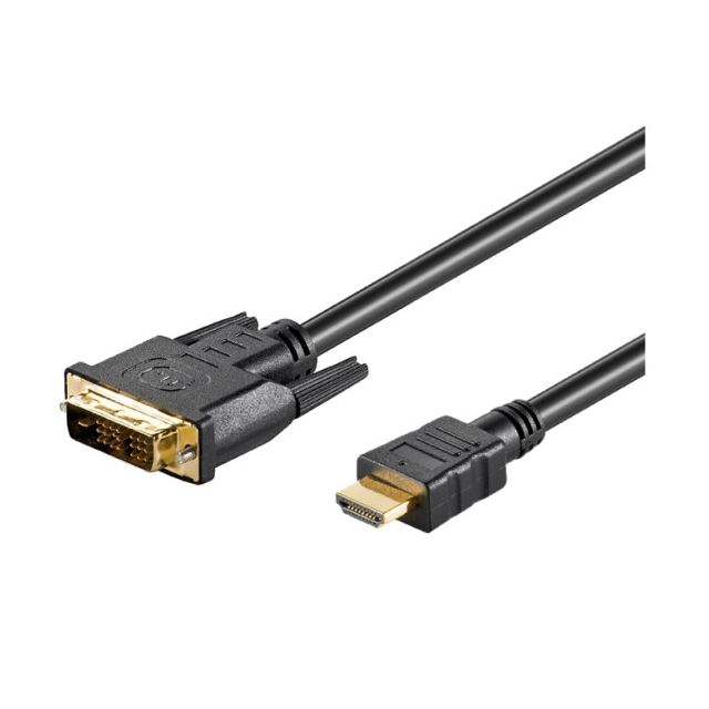 Kabl Stars Solutions HDMI na DVI 24+1 M/M crni 1.8m