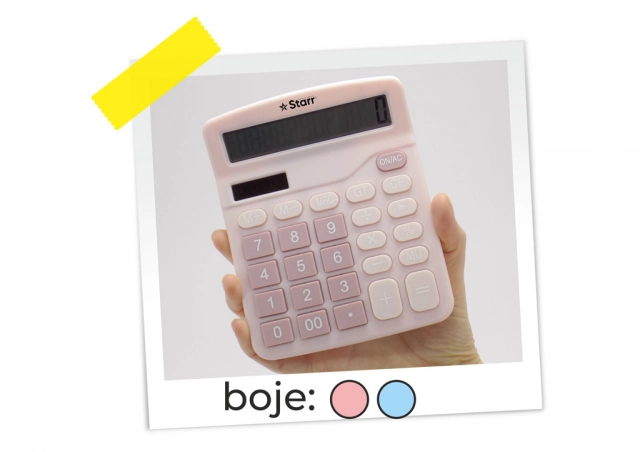 KALKULATOR OP23287 DX-837B pastel WY #