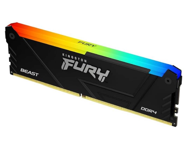 KINGSTON DIMM DDR4 16GB 3200MT/s KF432C16BB12A/16 FURY Beast RGB Black 