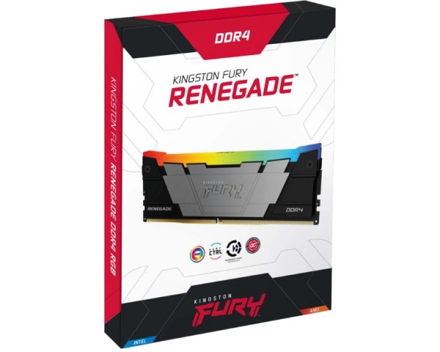 KINGSTON DIMM DDR4 16GB 3600MT/s KF436C16RB12A/16 Fury Renegade RGB Black 