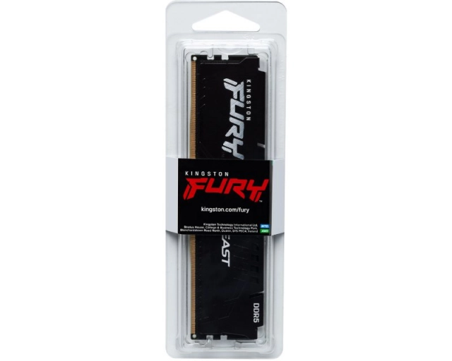 KINGSTON DIMM DDR5 16GB 5600MT/s KF556C36BBE-16 Fury Beast Black EXPO  second image
