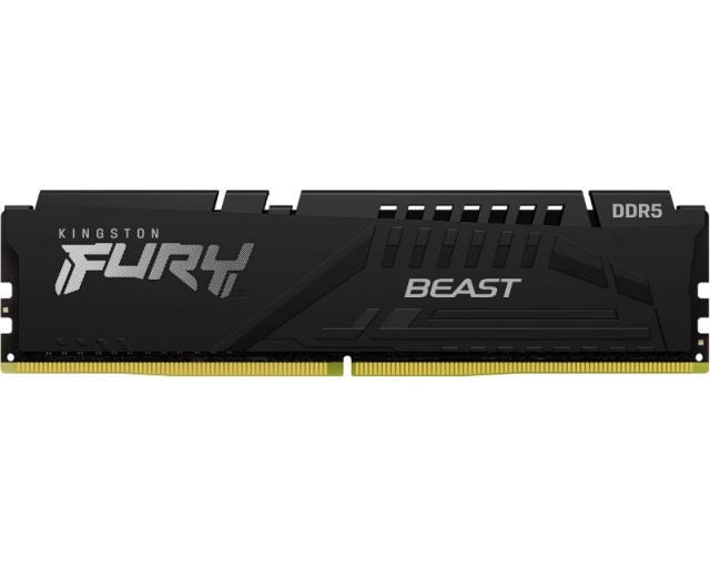 KINGSTON DIMM DDR5 16GB 6400MT/s KF564C32BBE-16 FURY Beast Black EXPO 