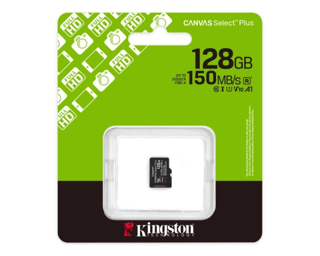 KINGSTON Memorijska kartica U1 V10 SDXC 128GB Canvas Select Plus G3 150R A1 SDCS3/128GBSP  second image