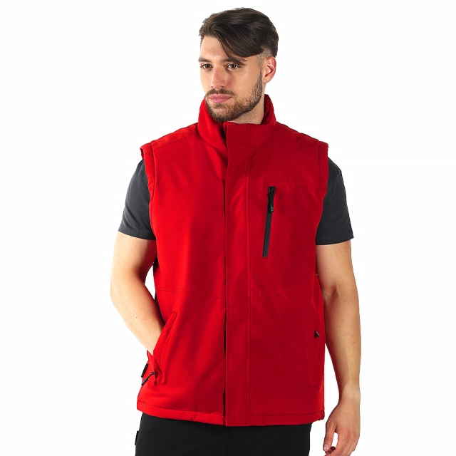 KOBALT VEST, radni prsluk, crveni M