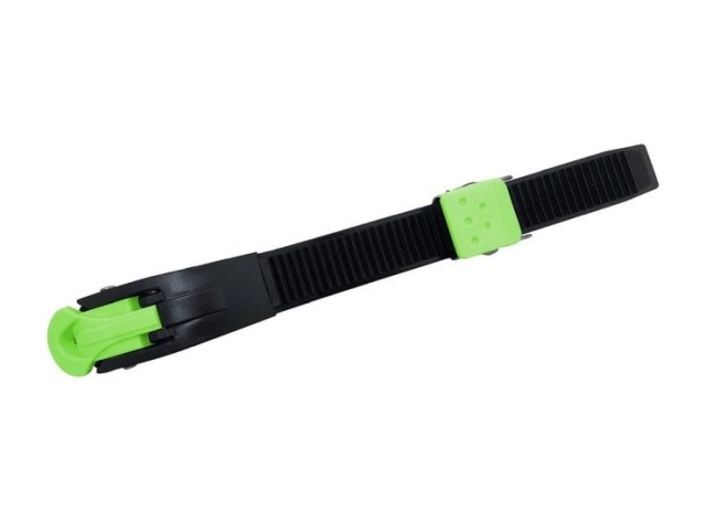 Kopče za rolere crno neon zelena pw-126b “xs-s”