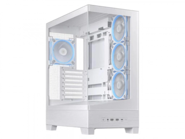 Kucište ASUS A31 PLUS TG ARGB Mid Tower/ATX/Micro ATX/Mini ITX/bez napajanja/RGB/bela