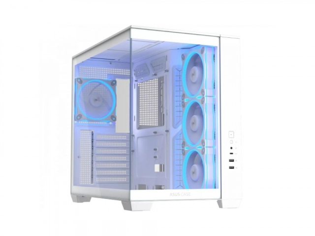 Kucište ASUS A32 PLUS TG ARGB Midi Tower/ATX/Micro ATX/Mini ITX/bez napajanja/bela