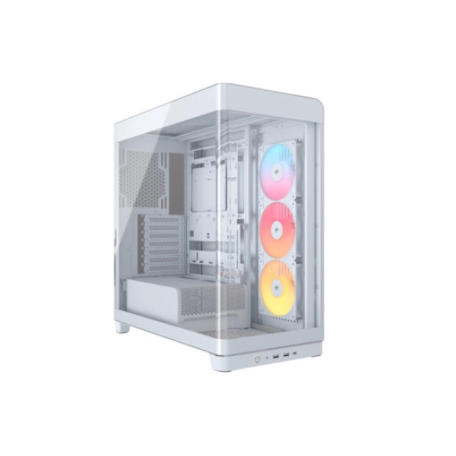 Kuciste Corsair FRAME 4500X RS-R ARGB Panoramic Glass Beli, CC-9011315-WW