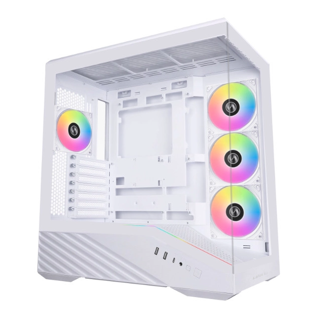 Kućište Lian Li Vector V100 Midi-Tower/ATX/RGB,/Window/BELO/G99.V100RW.00