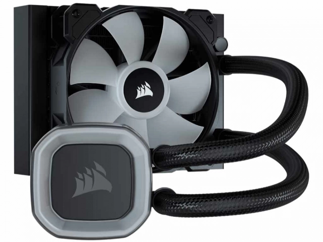 Kuler za PC CORSAIR H55/120mm ventilator/RGB/crna